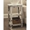 Alaterre Furniture Country Cottage 2 Shelf End Table, White Antique Finish ACCA02WA - alternate 6